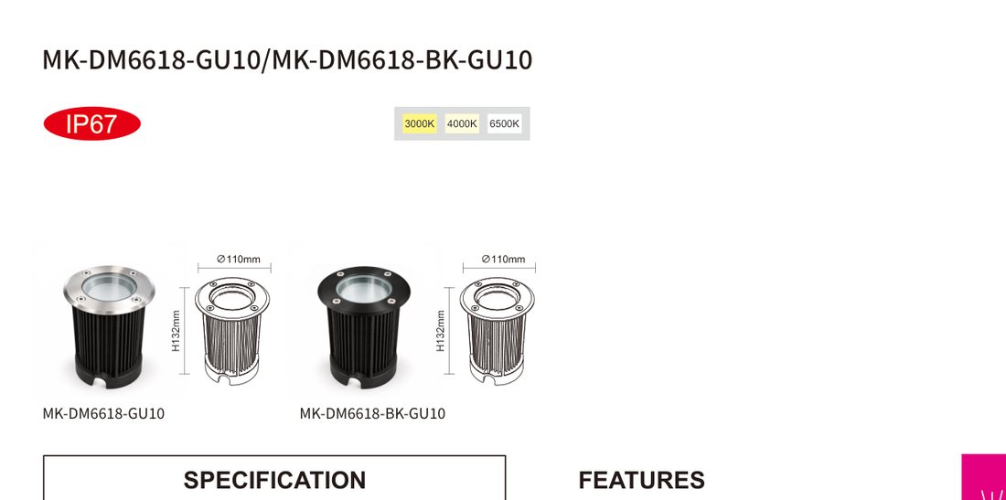 product dimensions