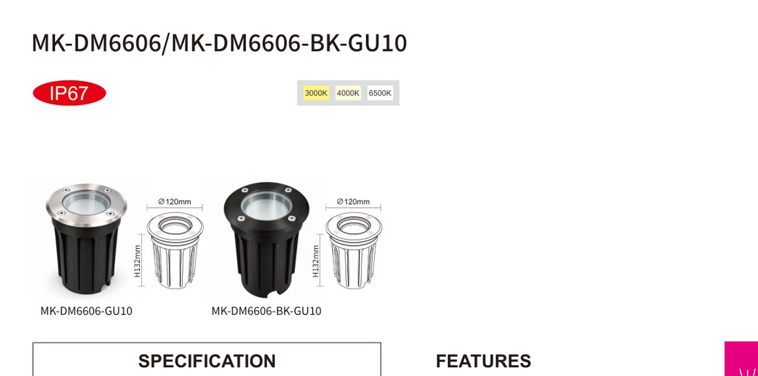 product dimensions
