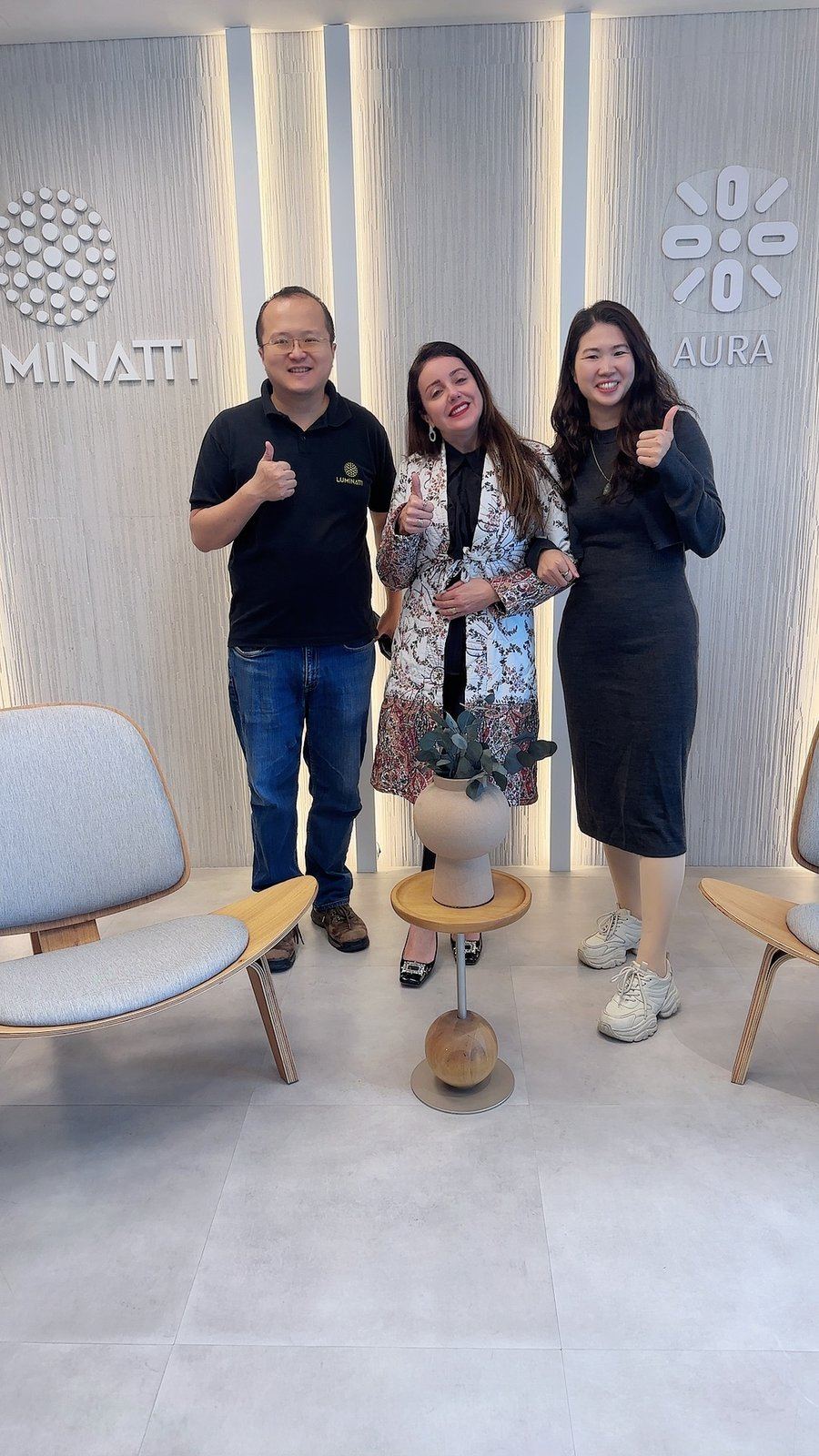 With the LUMINATTI team