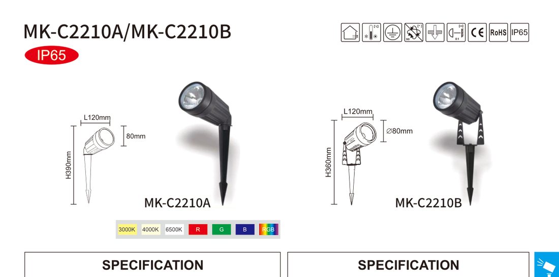 LED 插地灯 MK-C2210A
