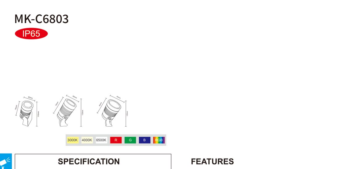 product dimensions